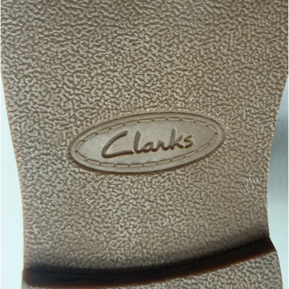 Clarks Bushacre 2 Chukka Boot 15522 Men 10.5M Navy Leather Lace Up Ankle Desert